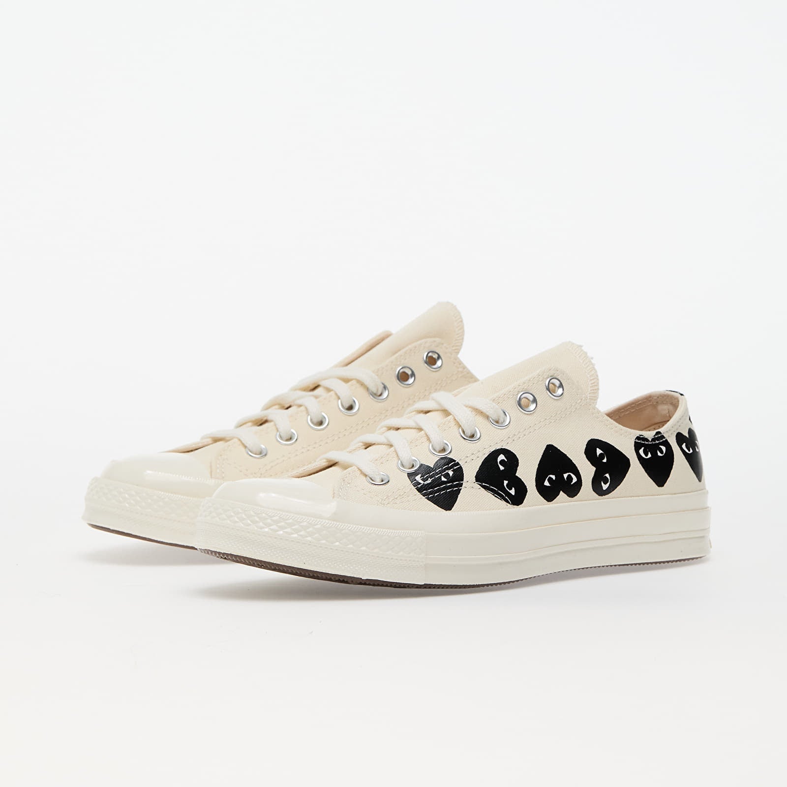 Converse Chuck Taylor All Star 70 Ox Comme des Garcons PLAY Multi-Heart Milk