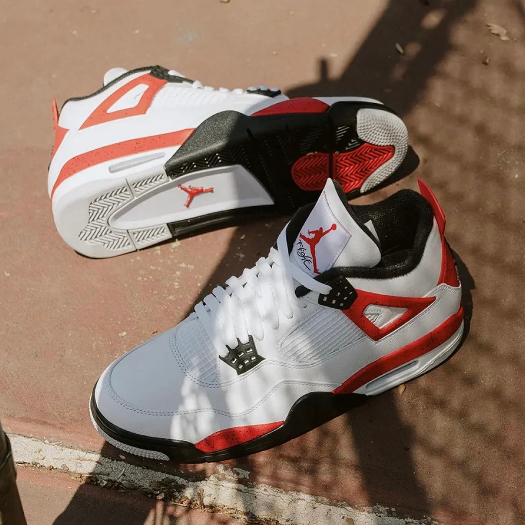 Nike Air Jordan 4 Retro Red Cement