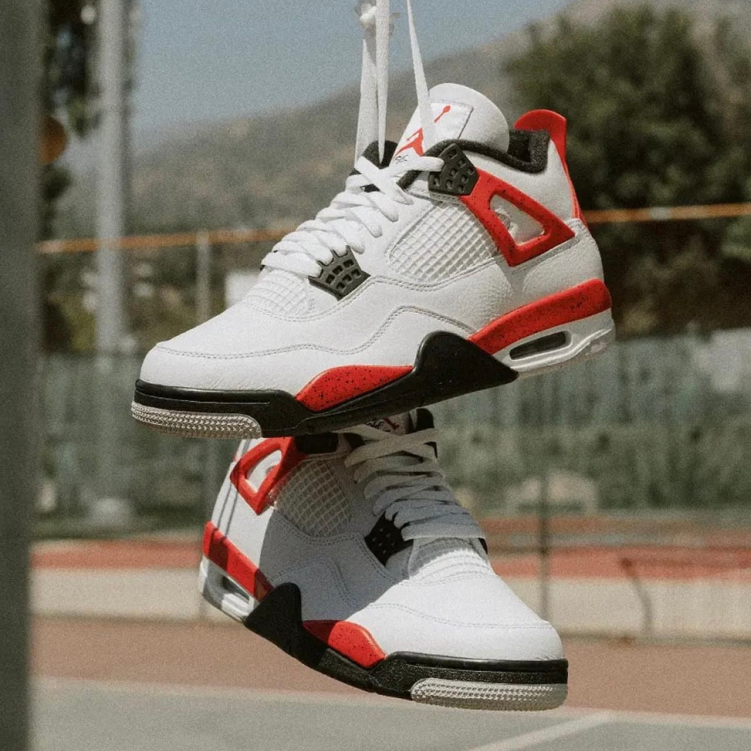 Nike Air Jordan 4 Retro Red Cement