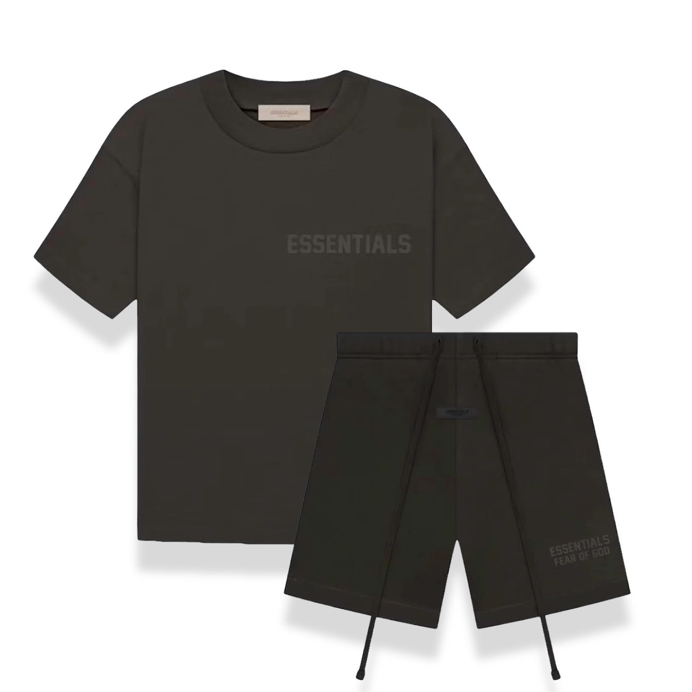 Fear of God Essentials Off Black Summer Set