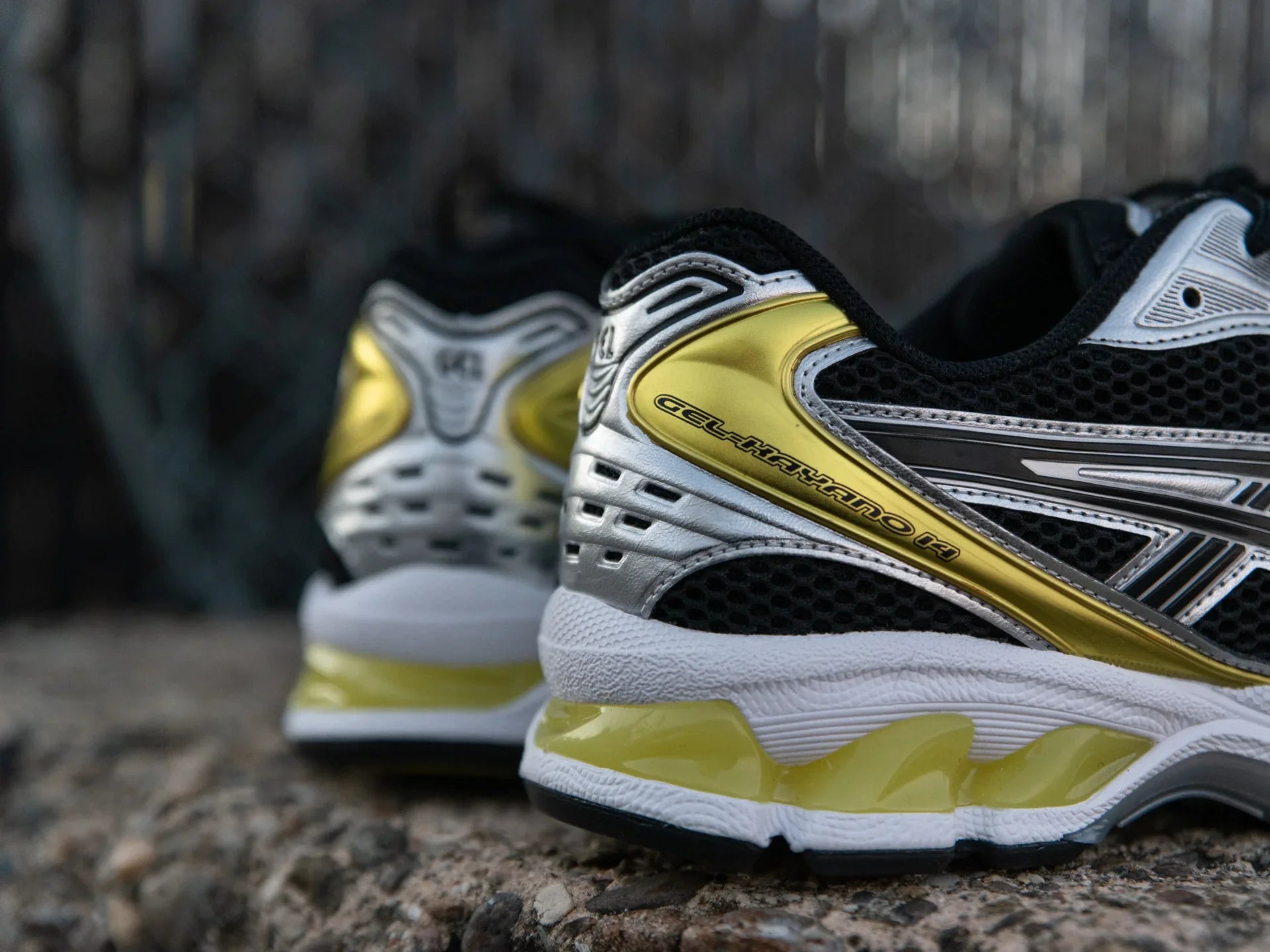 ASICS Gel-Kayano 14 Black Lemon Spark