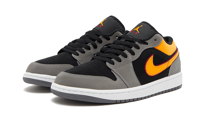 Air Jordan 1 Low Black Vivid Orange