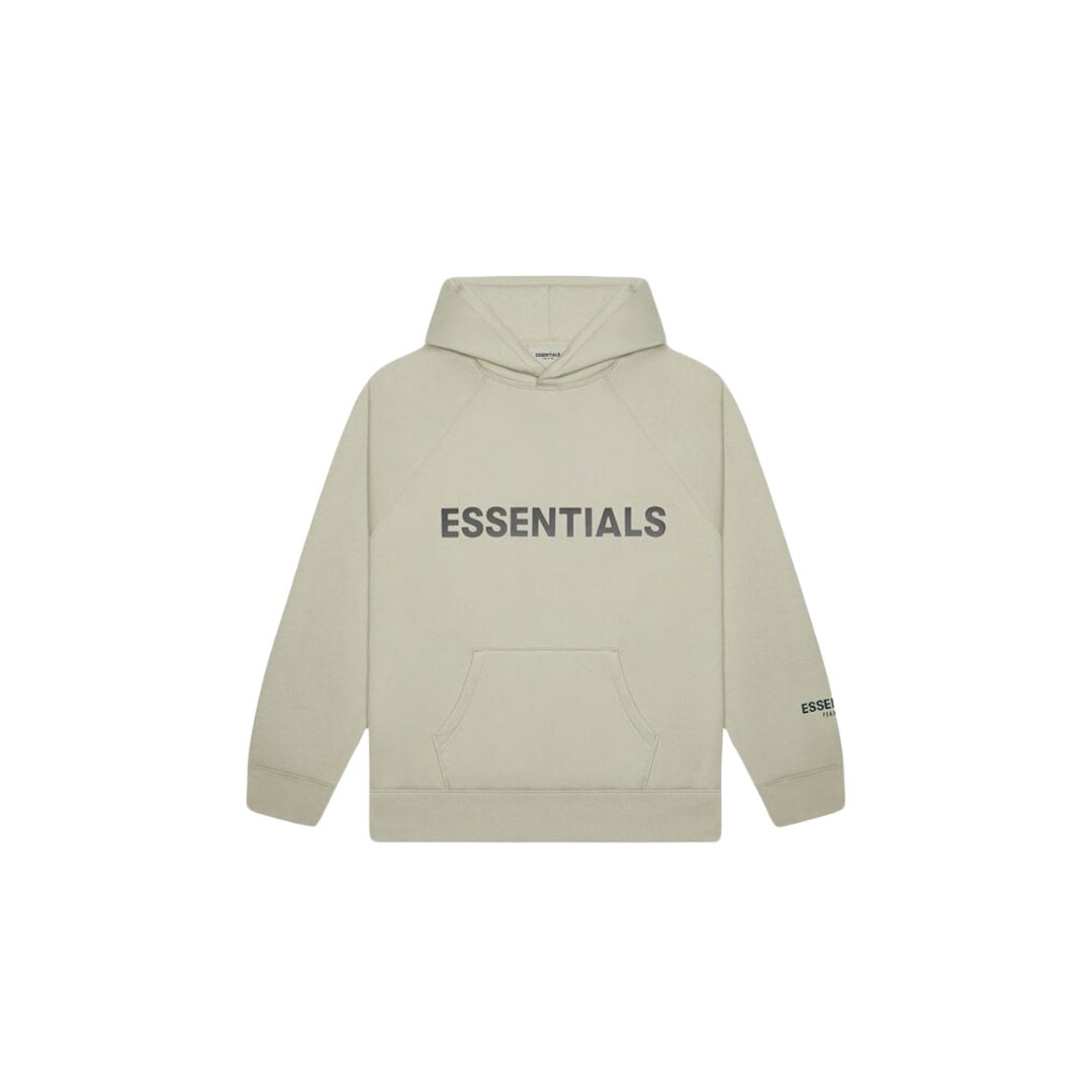 Fear of God Essentials Pullover Hoodie Applique Logo Moss