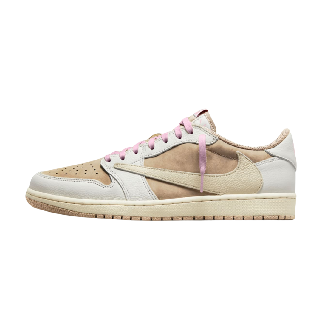 Travis Scott x Air Jordan 1 Low Shy Pink