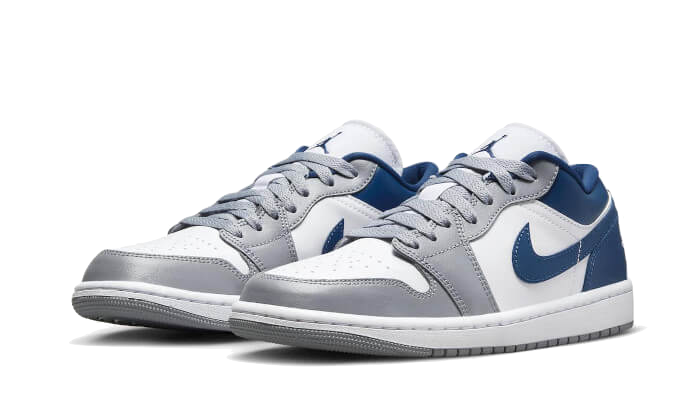 Air Jordan 1 Low White Grey Blue