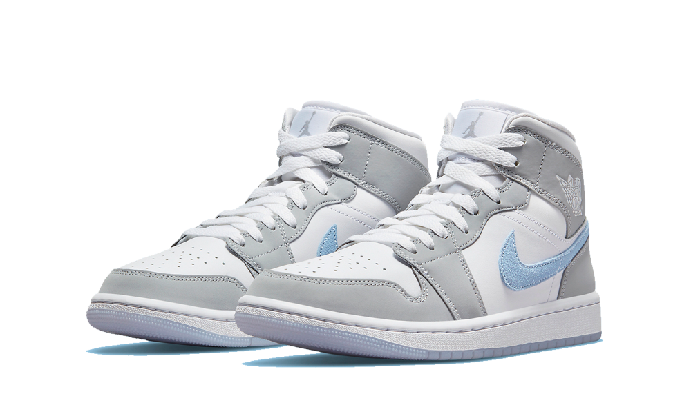 Nike Air Jordan 1 Mid Aluminium Wolf Grey