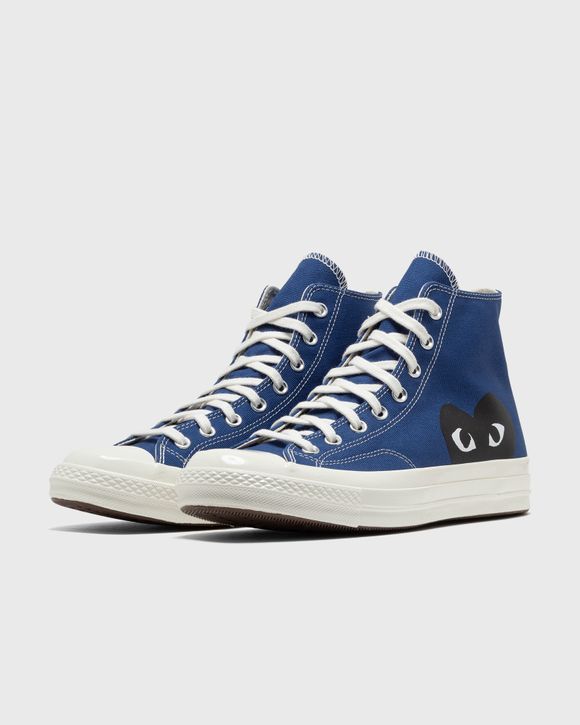 Converse Chuck Taylor All Star 70 Hi Comme des Garcons PLAY Blue Quartz