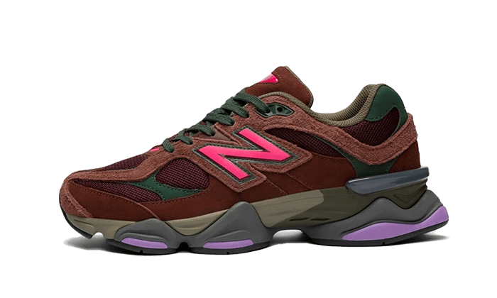 New Balance 9060 Rich Oak Burgundy