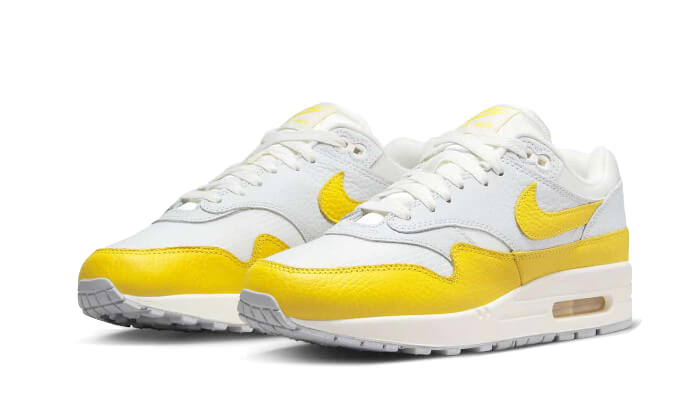 Nike Air Max 1 White Bright Yellow